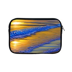 Waves Of Gold Apple Ipad Mini Zipper Cases by GardenOfOphir