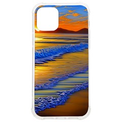 Waves Of Gold Iphone 12/12 Pro Tpu Uv Print Case by GardenOfOphir