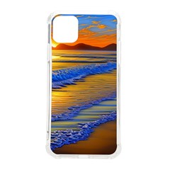 Waves Of Gold Iphone 11 Pro Max 6 5 Inch Tpu Uv Print Case by GardenOfOphir