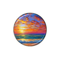 Summer Sunset Hat Clip Ball Marker (4 Pack) by GardenOfOphir