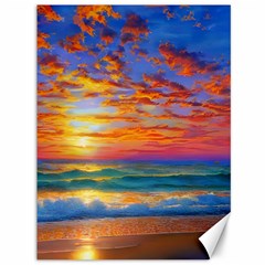 Summer Sunset Canvas 36  X 48  by GardenOfOphir