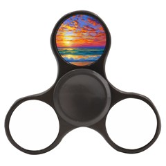 Summer Sunset Finger Spinner by GardenOfOphir