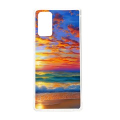 Summer Sunset Samsung Galaxy Note 20 Tpu Uv Case by GardenOfOphir