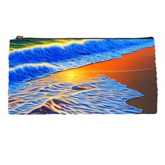 Summer Sunset At The Beach Pencil Case by GardenOfOphir