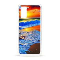 Summer Sunset At The Beach Samsung Galaxy S20 6 2 Inch Tpu Uv Case by GardenOfOphir