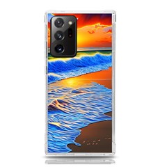 Summer Sunset At The Beach Samsung Galaxy Note 20 Ultra Tpu Uv Case by GardenOfOphir