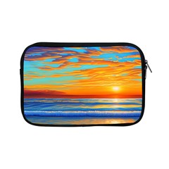 Golden Sunsets Over The Ocean Apple Ipad Mini Zipper Cases by GardenOfOphir