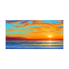 Golden Sunsets Over The Ocean Yoga Headband by GardenOfOphir