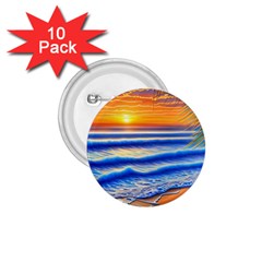 Summer Sunset Surf 1 75  Buttons (10 Pack) by GardenOfOphir