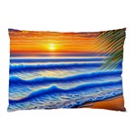 Summer Sunset Surf Pillow Case 26.62 x18.9  Pillow Case