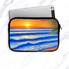 Summer Sunset Surf Apple Ipad Mini Zipper Cases by GardenOfOphir