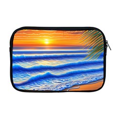 Summer Sunset Surf Apple Macbook Pro 17  Zipper Case by GardenOfOphir