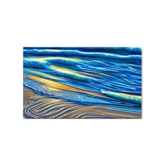 Waves Crashing On The Shore Sticker Rectangular (10 Pack) by GardenOfOphir