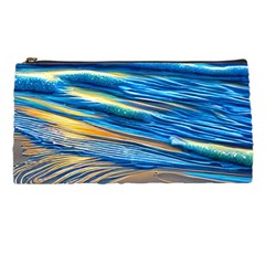 Waves Crashing On The Shore Pencil Case by GardenOfOphir