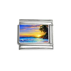 Sunrise At The Beach Italian Charm (9mm)