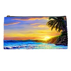 Sunrise At The Beach Pencil Case by GardenOfOphir