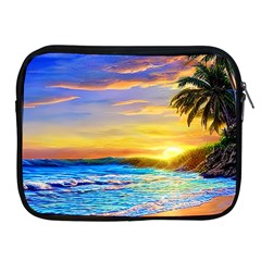 Sunrise At The Beach Apple Ipad 2/3/4 Zipper Cases by GardenOfOphir