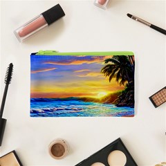 Sunrise At The Beach Cosmetic Bag (xs) by GardenOfOphir