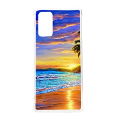 Sunrise At The Beach Samsung Galaxy Note 20 Tpu Uv Case by GardenOfOphir