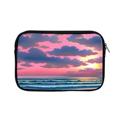 Sunset Over The Beach Apple Ipad Mini Zipper Cases by GardenOfOphir