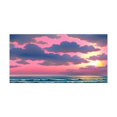 Sunset Over The Beach Yoga Headband by GardenOfOphir