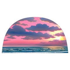 Sunset Over The Beach Anti Scalding Pot Cap by GardenOfOphir