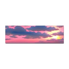 Sunset Over The Beach Sticker Bumper (10 Pack) by GardenOfOphir