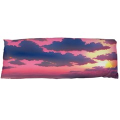 Sunset Over The Beach Body Pillow Case (dakimakura) by GardenOfOphir