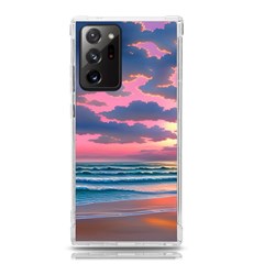 Sunset Over The Beach Samsung Galaxy Note 20 Ultra Tpu Uv Case by GardenOfOphir