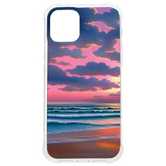 Sunset Over The Beach Iphone 12/12 Pro Tpu Uv Print Case by GardenOfOphir