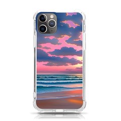 Sunset Over The Beach Iphone 11 Pro 5 8 Inch Tpu Uv Print Case