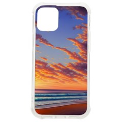 Summer Sunset Over Beach Iphone 12 Mini Tpu Uv Print Case	 by GardenOfOphir