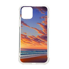 Summer Sunset Over Beach Iphone 11 Pro 5 8 Inch Tpu Uv Print Case by GardenOfOphir