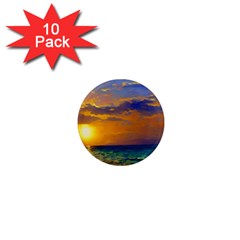 Nature Sunset 1  Mini Magnet (10 Pack)  by GardenOfOphir