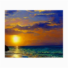 Nature Sunset Small Glasses Cloth by GardenOfOphir