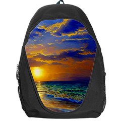 Nature Sunset Backpack Bag by GardenOfOphir