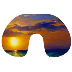 Nature Sunset Travel Neck Pillow