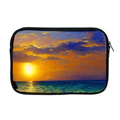 Nature Sunset Apple Macbook Pro 17  Zipper Case by GardenOfOphir