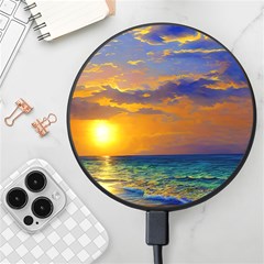 Nature Sunset Wireless Fast Charger(black)