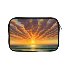 Waves At Sunset Apple Ipad Mini Zipper Cases by GardenOfOphir