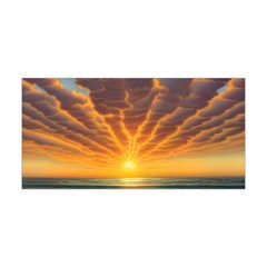 Waves At Sunset Yoga Headband by GardenOfOphir