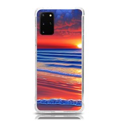 Golden Sunset Over Beach Samsung Galaxy S20plus 6 7 Inch Tpu Uv Case by GardenOfOphir