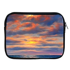 Serene Sunset Over Beach Apple Ipad 2/3/4 Zipper Cases by GardenOfOphir