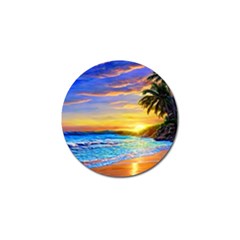 Sunrise At The Beach Golf Ball Marker (10 Pack) by GardenOfOphir