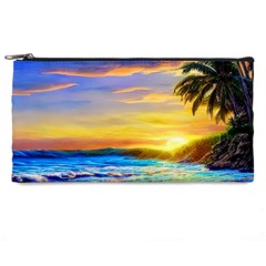 Sunrise At The Beach Pencil Case by GardenOfOphir