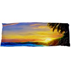 Sunrise At The Beach Body Pillow Case Dakimakura (two Sides) by GardenOfOphir