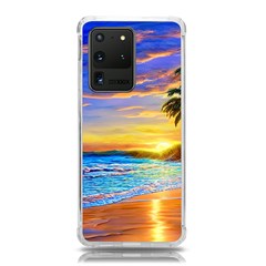 Sunrise At The Beach Samsung Galaxy S20 Ultra 6 9 Inch Tpu Uv Case by GardenOfOphir