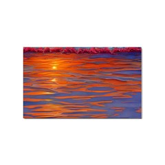 Sunset At The Beach Sticker Rectangular (10 Pack) by GardenOfOphir