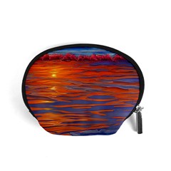 Sunset At The Beach Accessory Pouch (Small)