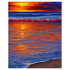 Sunset At The Beach Drawstring Bag (Small)